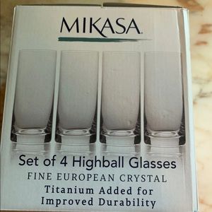 Mikasa high ball set of four